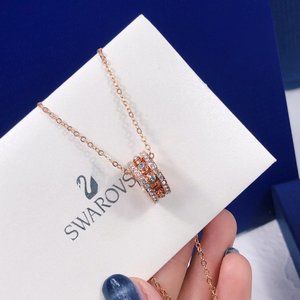 Swarovski Simple Transfer Bead Necklace